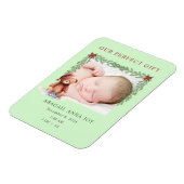 私たちの完璧な贈り物ベビー発表 マグネット (左側)