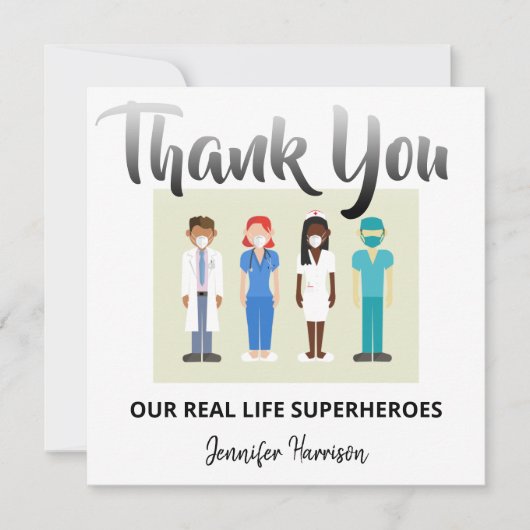 私たちの実在人生スーパーヒーロー | 感謝 (正面)