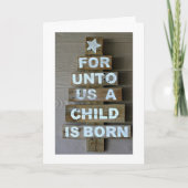 私たちの家からあなたのクリスマス·ウィッシュまで シーズンカード (正面)