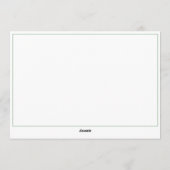 私たちの家からあなたの写真クリスマス シーズンカード (裏面)