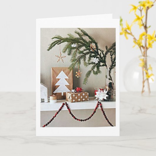 ****私たちの家からあなたの家まで幸せな休日**** カード (黄色い花)