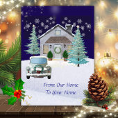 私たちの家からあなたの家クリスマスカードまで シーズンカード