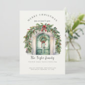 私たちの家からクリスマスホリデーカード シーズンカード (スタンド正面)