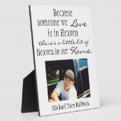 私たちの家の天国 フォトプラーク (側面)