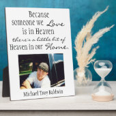 私たちの家の天国 フォトプラーク (側面)