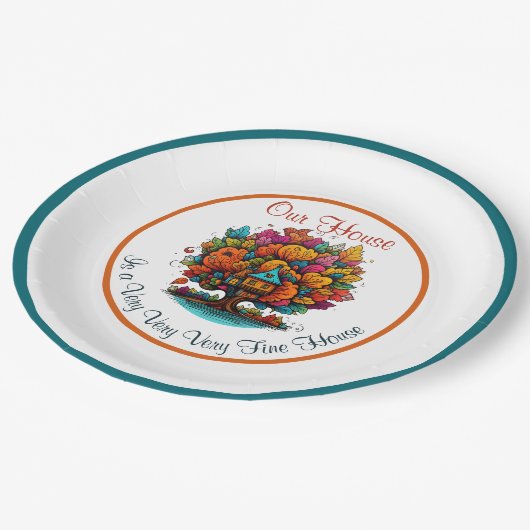 私たちの家は非常に非常に非常素晴らしに家2 ペーパープレート (アングル)