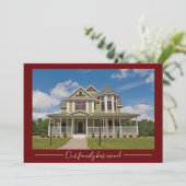 私たちの家族が移動カスタムした家の写真Red移動 案内状 (スタンド正面)