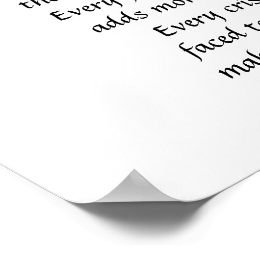 私たちの家族のポスタープリント ポスター (角)