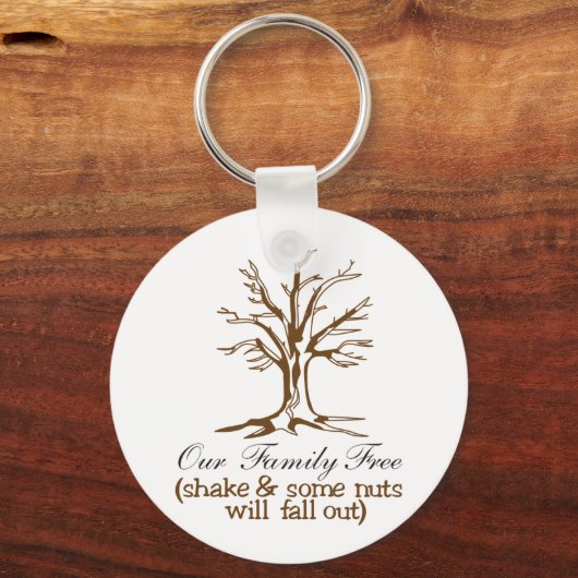 私たちの家族の木 キーホルダー (正面)