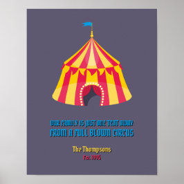 私たちの家族はただ一つの傾向のポ遠くにスタおもしろいーだ ポスター