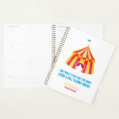 私たちの家族はテントの遠くにプランナーだおもしろい プランナー手帳 (ディスプレー)