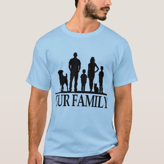 私たちの家族 Tシャツ (正面)