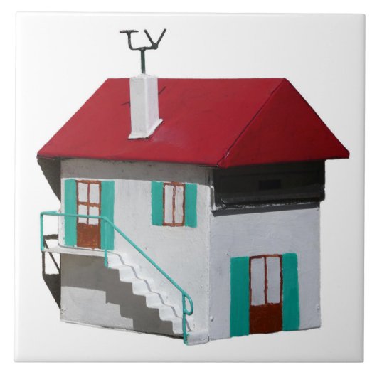 私たちの家….. タイル (正面)