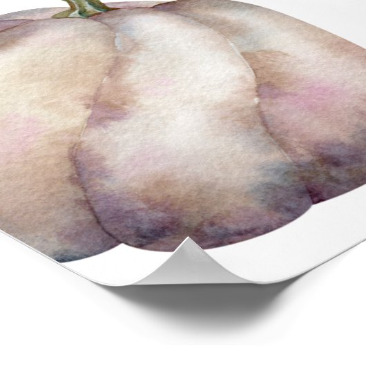 私たちの小さなかぼちゃかわいいボホ誕生日パーティー ポスター (角)