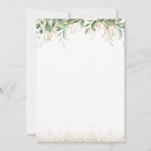 私たちの小さなかぼちゃの最初の誕生日パーティー 招待状 (裏面)