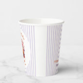 私たちの小さなかぼちゃの最初の誕生日パーティー 紙コップ (左)