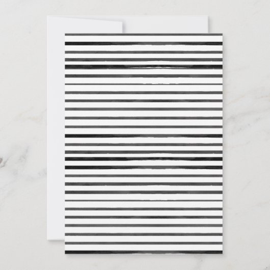 私たちの小さなかぼちゃは赤ちゃんシャワーの途中にある 招待状 (裏面)