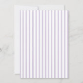 私たちの小さなかぼちゃは赤ちゃんシャワーの途中にある 招待状 (裏面)