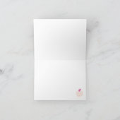 私たちの小さなかぼちゃは1日の誕生日を回している サンキューカード (内部)