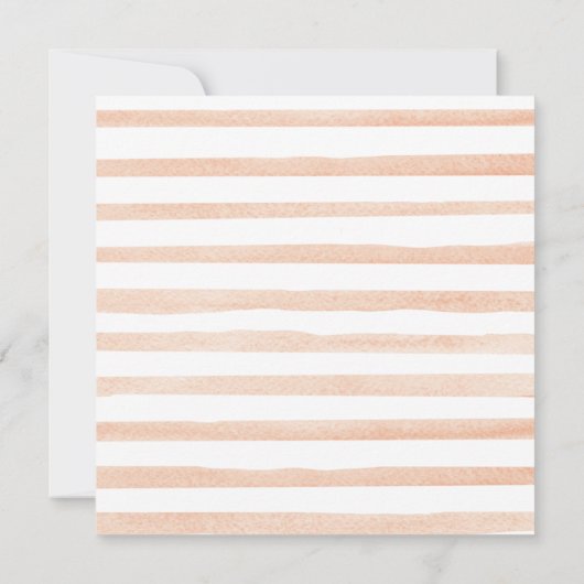 私たちの小さなかぼちゃは1歳の誕生日 ラスティック フラワー 招待状 (裏面)