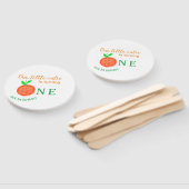 私たちの小さなかわいこちゃんオレンジの1つの誕生日柑橘類の果物 ハンドファン (組立なし)