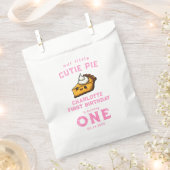 私たちの小さなかわいこちゃんパイ日1st誕生日 フェイバーバッグ (クリップ留めされた状態)