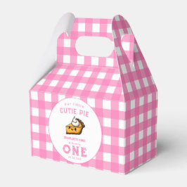 私たちの小さなかわいこちゃんパイ日1st誕生日 フェイバーボックス