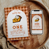 私たちの小さなかわいこちゃんパイ日1st誕生日 招待状