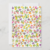 私たちの小さなかわいこちゃんフリット2nd誕生日パーティー 招待状 (裏面)