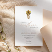 私たちの小さなひまわり – 秋素朴の誕生日 | 招待状