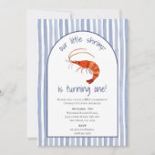 私たちの小さなエビは水の色を一つ変えている 招待状 (正面)