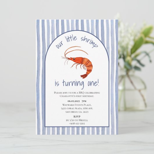 私たちの小さなエビは水の色を一つ変えている 招待状 (スタンド正面)