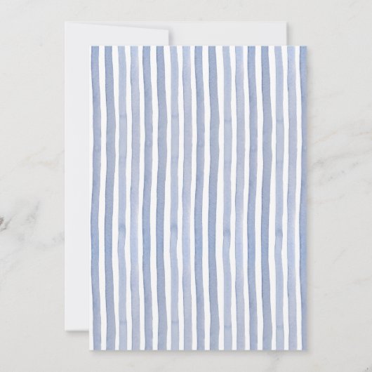 私たちの小さなエビは水の色を一つ変えている 招待状 (裏面)