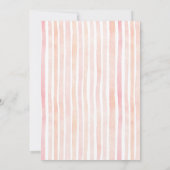 私たちの小さなエビは水の色を一つ変えている 招待状 (裏面)