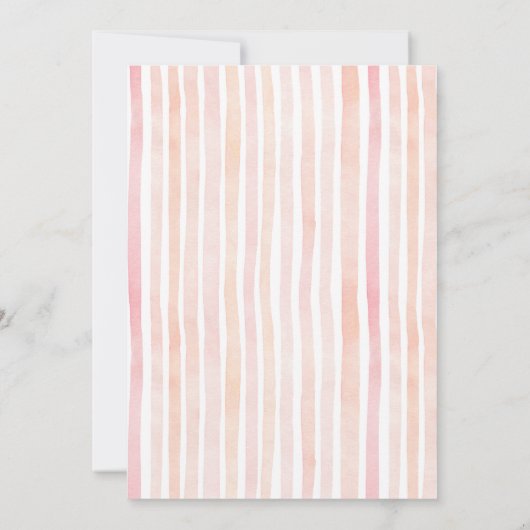 私たちの小さなエビは水の色を一つ変えている 招待状 (裏面)