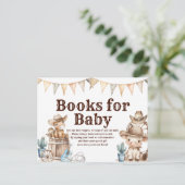 私たちの小さなカウボーイ ワイルドウェストの絵本 ポストカード (スタンド正面)