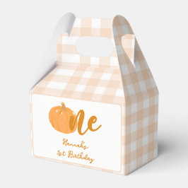 私たちの小さなカボキンボホオレンジの最初の誕生日 フェイバーボックス