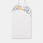 私たちの小さなカボチャのスクリプトを紹介してくれてありがとう ギフトタグ (裏面)