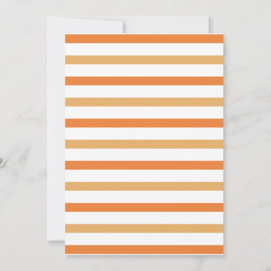 私たちの小さなカボチャは、子供の誕生日パーティー2である 招待状 (裏面)