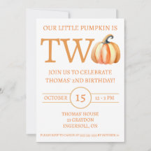 私たちの小さなカボチャは、子供の誕生日パーティー2である