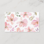 私たちの小さなカボチャフローラの本ベビー エンクロージャーカード (裏面)