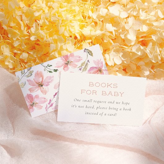 私たちの小さなカボチャフローラの本ベビー エンクロージャーカード