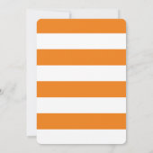 私たちの小さなカボチャ1st誕生日パーティー 招待状 (裏面)