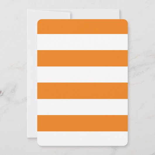 私たちの小さなカボチャ1st誕生日パーティー 招待状 (裏面)