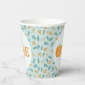 私たちの小さなカボチャ1st誕生日パーティー 紙コップ (右)