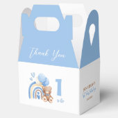 私たちの小さなクマのレインボーバルーン誕生日 フェイバーボックス (オープン)