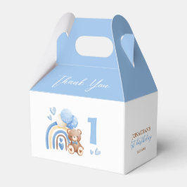 私たちの小さなクマのレインボーバルーン誕生日 フェイバーボックス