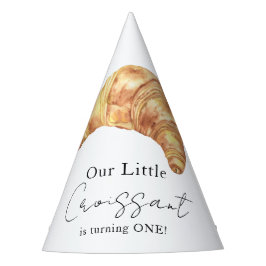 私たちの小さなクロワッサン1st誕生日パーティー パーティーハット
