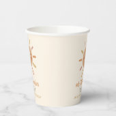 私たちの小さなサンシャインイエローサンバースデーパーティー 紙コップ (左)