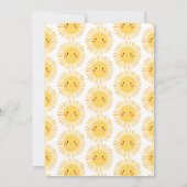 私たちの小さなサンシャインピンクガーリーの誕生日パーティー (裏面)